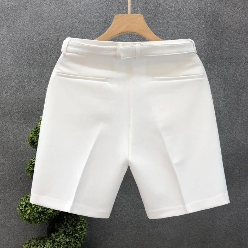 Casual Slim Fit Men's Suit Shorts Stylish