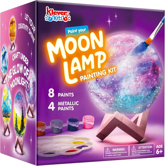3D Paint Your Own Moon Lamp Kit Galaxy