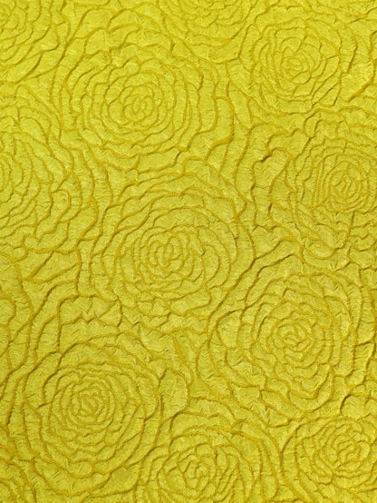 Elegant A-line Dress Short Sleeve 3D Puff Sleeves