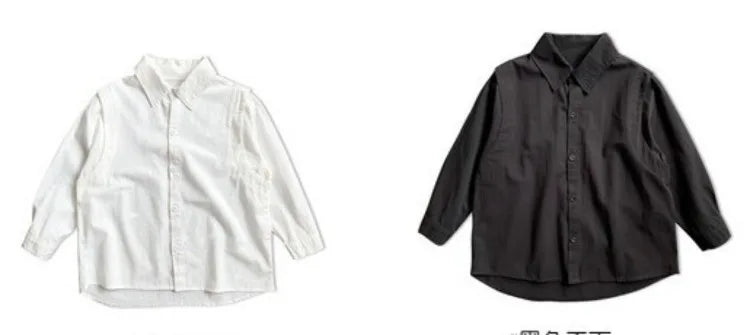 Boys Long Sleeved Stylish Casual Top Fashionable