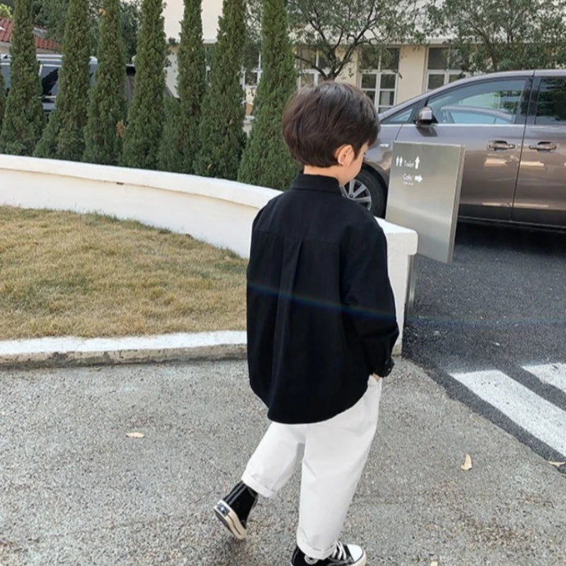 Boys Long Sleeve Trendy Streetwear Viral Fashion