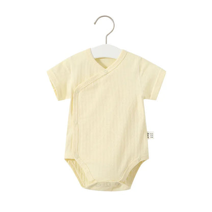 2Pcs Newborn Baby Girls Romper Pure Cotton Bodysuit