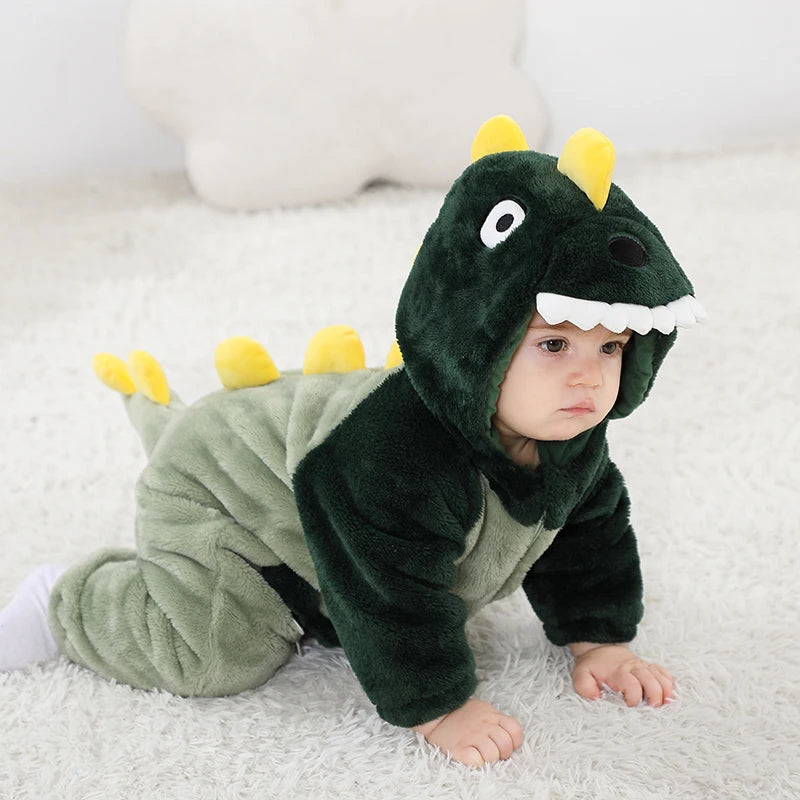 Boy/Girl Onesie Dinosaur Cosplay Hooded jumpsuits