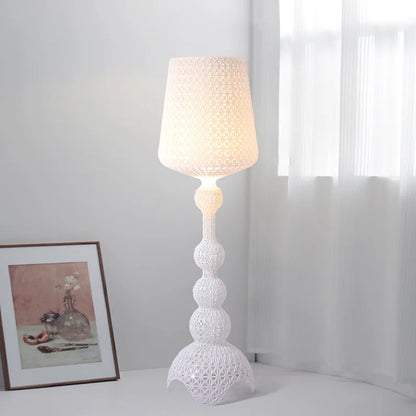 Italian Designer's Creative Hollowed Out Floor Lamp
