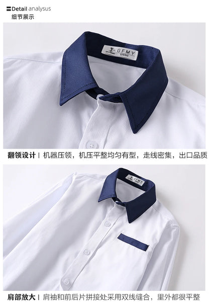 Boy Long Sleeve Plaid Shirts