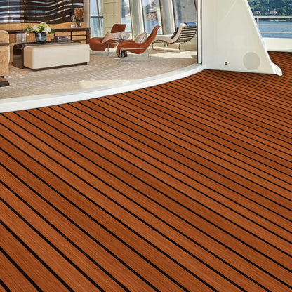 EVA Foam Decking Sheet Faux Teak Marine Mat