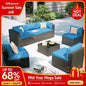 7 Piece Outdoor Sectional Sofas Waterproof Cover, Patio