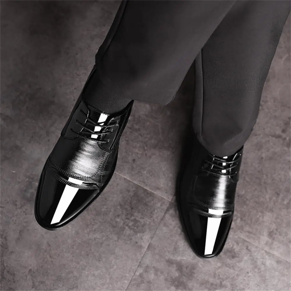 Men's Dress Shoes Business Oxfords Patent Leather