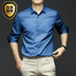 Men's Long Sleeve Luxurious Wrinkle Resistant Shirts