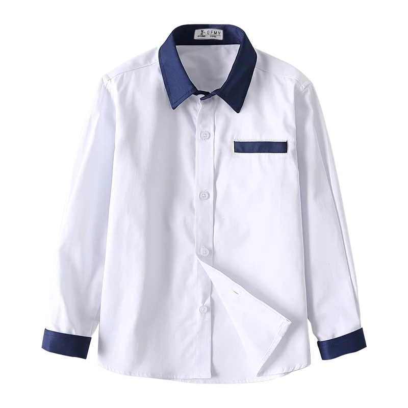 Boy Long Sleeve Plaid Shirts