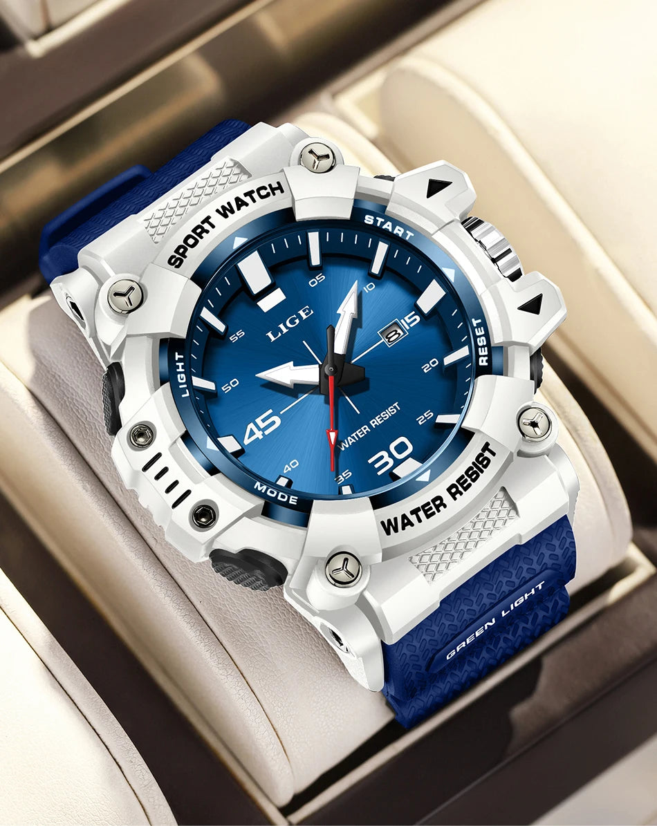 Male Fashion Sport Waterproof Quartz Wristwatches