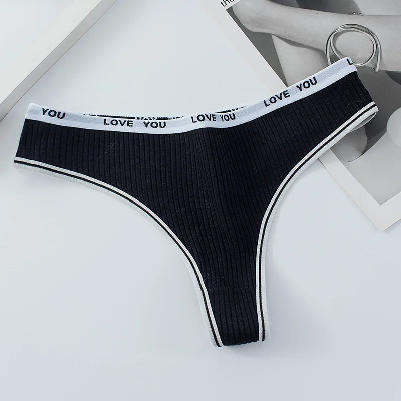 6 pcs new middle waist briefs girls teen underwear