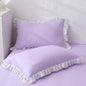 Princess Pillowcases With Ruffles Multiple Sizes Comfortable
