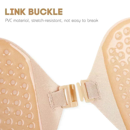 Invisible Push Up Bra for Women Backless Strapless