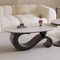 Retro Coffee Table Beauty Luxury Oval Classic