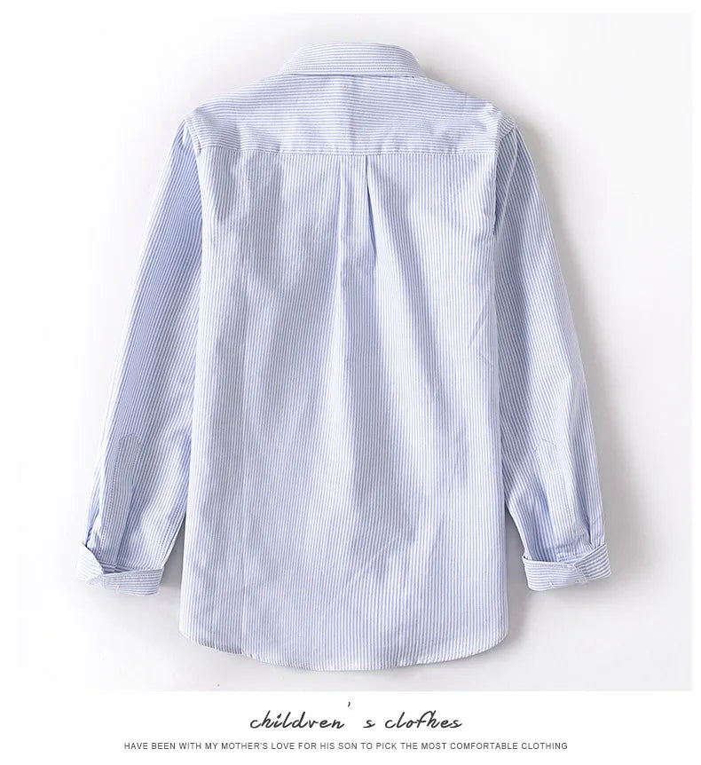 Fashion Clothes Stripe Long Sleeve Shirts