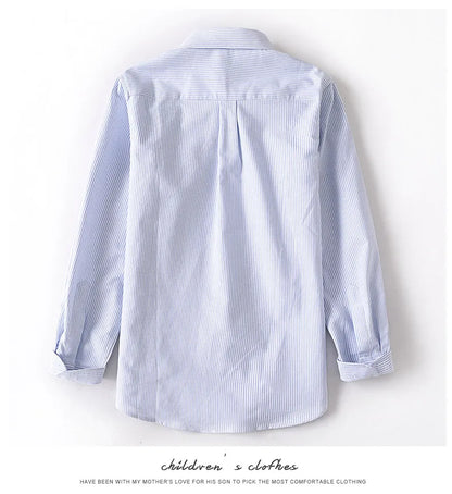 Fashion Clothes Stripe Long Sleeve Shirts