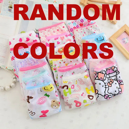 10 Piece Cartoon Design Underwear For Girls