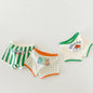3PCS Young Girls/Boys Cute Cotton Briefs Boxers Underwear