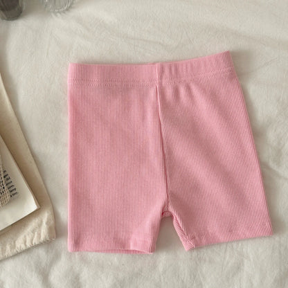 2 Pcs. Cool Breathable Knit Round Neck T-Shirt + Shorts