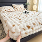 Plush Sheet Cover All-inclusive Mattress Protective Cover