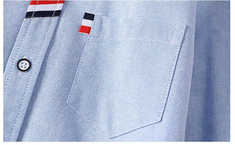 Cotton Solid Color Full-sleeved Boy's Shirts