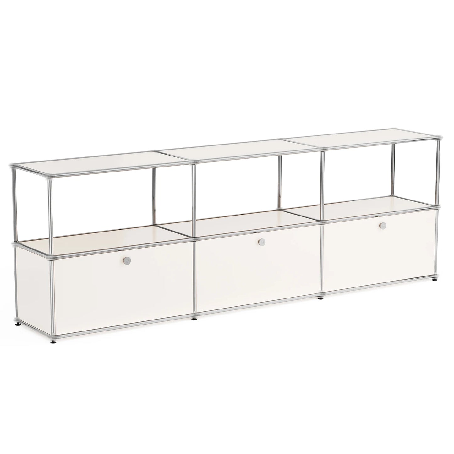 Sideboard Storage Shelf Furniture Stainless Steel