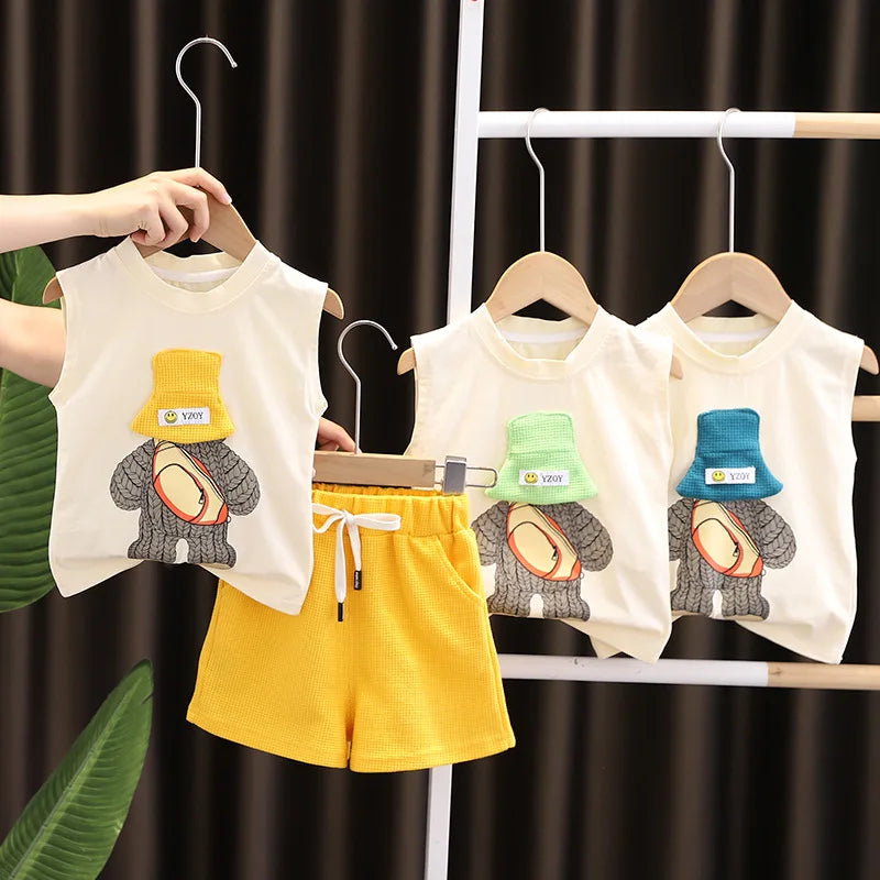 Girl/Boy Sleeveless Fashion Costume