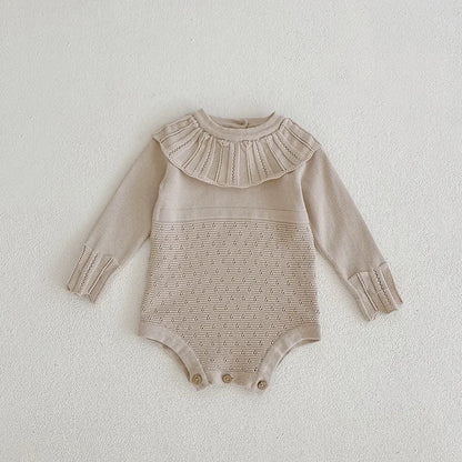 Knitted Baby Romper Newborn Clothes Long Sleeve