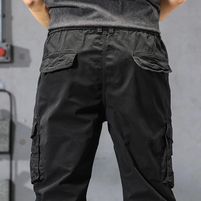 Mens Cargo Pants, Casual Multi-Pocket Tactical