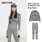 Women Ski Thermal Underwear Sets Quick Dry
