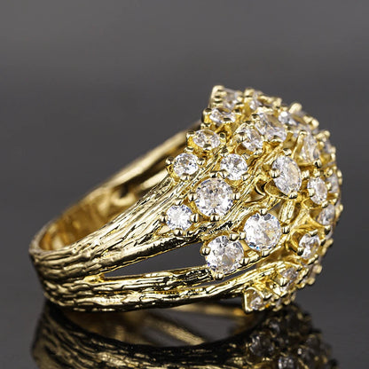 Luxury Gold Color Wedding Band Accessories