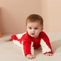 Girls Cleaning Mop Long Sleeve Crawling Jumpsuit