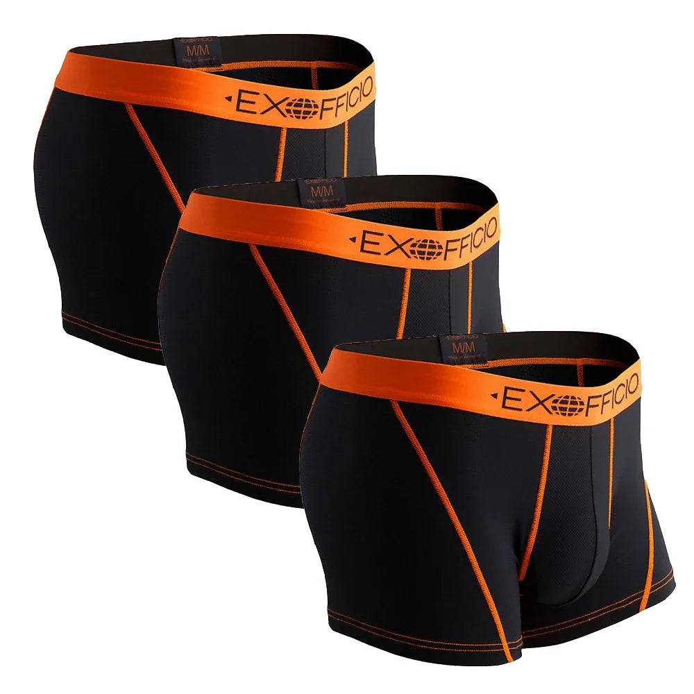Exofficio Men Sport Mesh Boxer Briefs Underwear