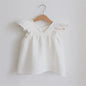 Baby Girls Linen Cotton Princess Dress