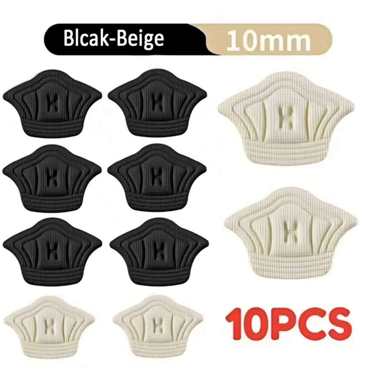 5Pairs Insoles For Shoes Patch Heel Pads Adjustable