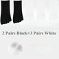 5 Pairs  Women Sports Toe Socks