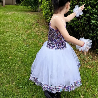 Tutu Ballerine Dance Ballet Leotards Girls