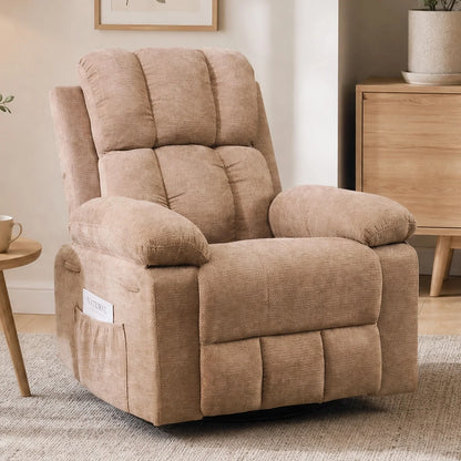 Rocking Recliner Chair, Modern Glider Recliner