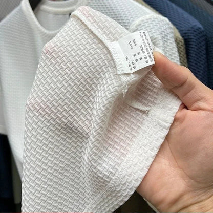 Mens Silk Mesh Breathable Casual Cool Quick-dry