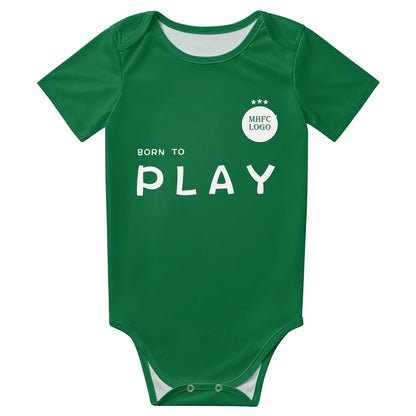 Green Apes Baby Bodysuit Unisex Onesie Outfit