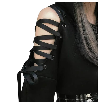 Womens Gothic Hoddies Sweatshirt Casual Pullover