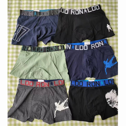 6Pieces Portugal Football Star Boys Multipack Boxers