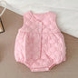 Infant Baby Girls Long Sleeve Cotton Jumpsuit