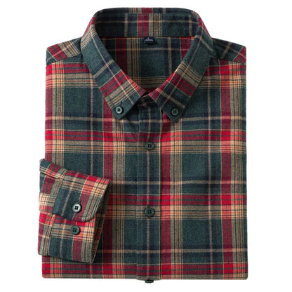 Men's, Plaid Casual Jacket, Anti-Wrinkle, Multi-Color