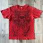American retro black short sleeved T-shirt men