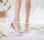 Woman Casual Ethnic Style Canvas Vintage
