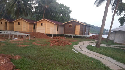 Triangle Wooden Tiny House Cabin Prefabricated