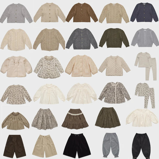 Long Sleeve Girls Top Pant Suit