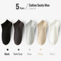 5 PairsMen Business Ankle Dress Socks